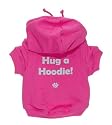 'Hug a Hoodie' Pink Dog Hoodie from K9 by Igloo Design (xsmall)
