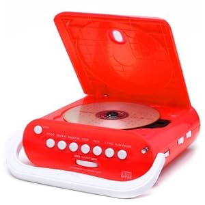 Duronic RCD025R Portable Red CD Player with AM/FM Radio - Connect & play from MP3 Player/Ipod/Iphone Duronic RCD025R Portable Red CD Player with AM/FM Radio - Connect & play from MP3 Player/Ipod/Iphone