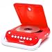 Duronic RCD025R Portable Red CD Player with AM/FM Radio - Connect & play from MP3 Player/Ipod/Iphone