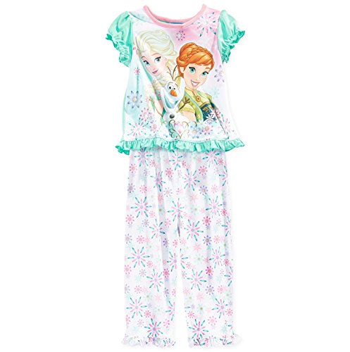 Little Girls Frozen Top and Pants Pajamas 2T