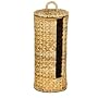 Whitney Design ML-6690 All-Natural Woven-Banana-Leaf Toilet-Tissue Holder with Lid