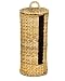 Whitney Design ML-6690 All-Natural Woven-Banana-Leaf Toilet-Tissue Holder with Lid