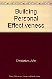 Building personal effectiveness