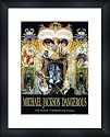 MICHAEL JACKSON Dangerous - Framed Original Advert