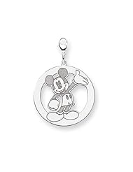 Disney Waving Mickey Lobster Clasp Charm