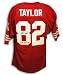 John Taylor Autographed San Francisco 49ers Red Throwback Jersey with 