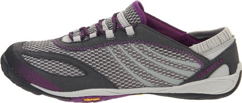Merrell Pace Glove, Chaussures de running femme - Gris/violet (Dark shadow), 36 EU