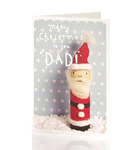 Dad - Fun Santa Christmas Card