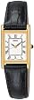 Seiko Women's SXGN42 Black Leather Strap Watch