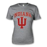 Indiana Hoosiers Women's Arch & Logo Ring Spun Short Sleeve T-shirt