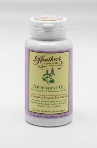 Heather's Tummy Tamers-Peppermint Oil Capsules, 90ct