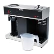 3-Warmer Brewer, 23"x8"x19-13/15", Stainless Steel/Black