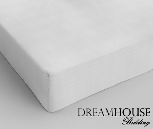 Dreamhouse Bedding Cotton Mattress Cover White 120x200