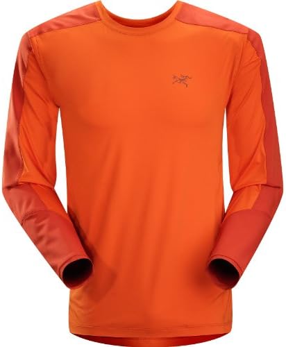Arcteryx Ether Comp LS Crew - Men's Cognac Large