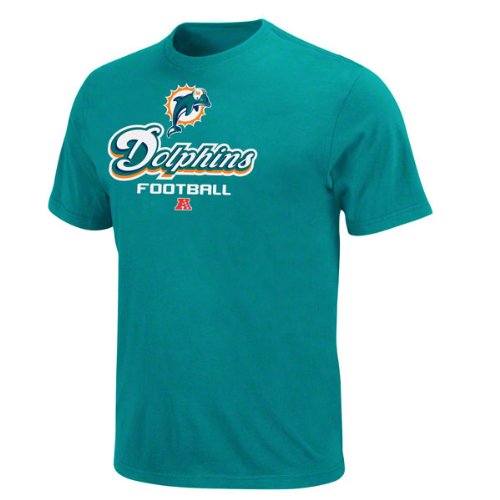 Miami Dolphins Aqua Critical Victory V T-Shirt