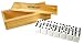 Double 6 Dominoes in Wooden Box - 28 tiles