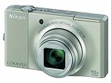 Nikon Coolpix S8000 Digitalkamera (14,2 Megapixel, 10-fach Zoom, 7,5cm (3,0-Zoll) Display) silber