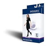 Sigvaris Soft Opaque Pantyhose 20-30mmHg Women's Closed Toe Short Length, Medium Short, Black