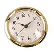 Clock Quartz Movement Insert Round 2 3/4" White Numeral