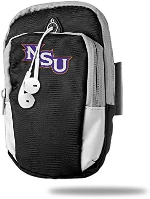 Northwestern State Demons Convenient Unisex Outdoor Portable Sports Trekking Arm Packages Black