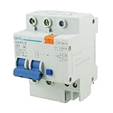 uxcell 漏電遮断器　DZ47LE C32 32A　2ポール　 ELCB　 AC 240V