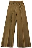 Brown Canali Men's Pleated Dress Pants