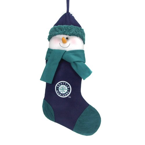 Pack of 4 Seattle Mariners Snowman Christmas Stockings
