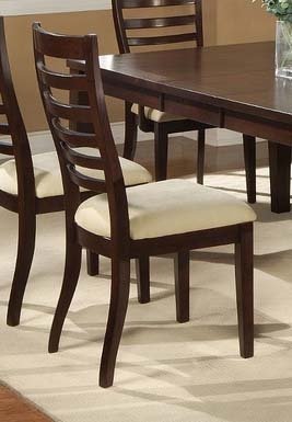 Ladder Back Side Chair in Wingate Finish - Set of 2