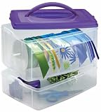 Ribbon Dispenser Snap 'n Stack Craft Organizer