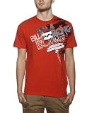 Billabong Herren T-Shirt SCOOP, red fire, S