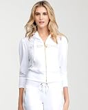 bebe Logo Puff Sleeve Hoodie