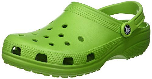 crocs Classic Mule, Parrot Green, 13 M US
