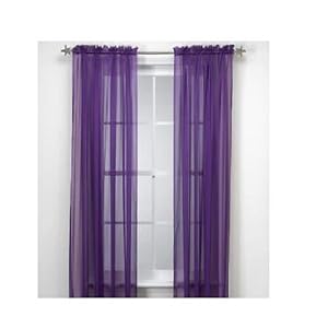 Curtains For Large Picture Windows Purple Floral Sheer Curtains