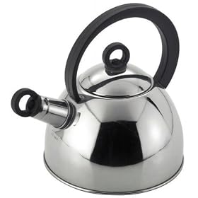 STAINLESS STEEL WHISTLING STOVE TOP KETTLE 1.5LTR
