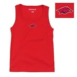 Arkansas Razorbacks NCAA Debut Tank Top Shirt For Women (Dark Red)