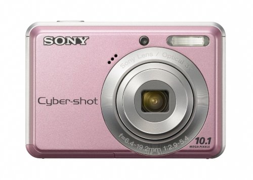 Sony Cyber-shot S930 Digital Camera - Pink (10.1 MP, 3x Optical Zoom) 2.4 inch LCD