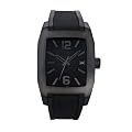 Golana - TE310-1 - Terra - Montre Homme - Quartz Analogique - Cadran Noir - Bracelet Caoutchouc Noir