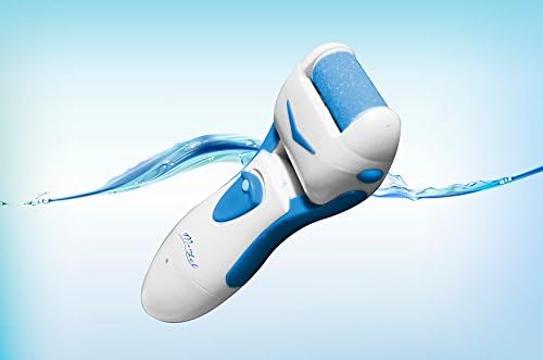 Rechargeable Electronic Foot File Pedi Paradise by Mondel - Best Electric Callus Remover - Great Looking Healthy Feet and Save Time - Quick, Safe and Easy Home Pedicure - No More Tiring Scrubs and Dangerous Scrappers