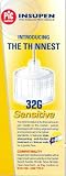 PIC Insupen Ultrathin Diabetic Pen Needles 32G 8mm 100/bx