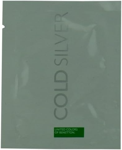 COLD SILVER by EDT VIAL ON CARD for MEN ---(Package Of 2)