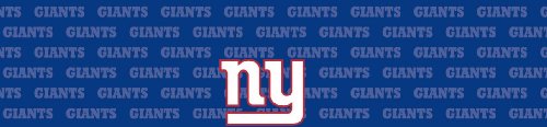 New York Giants Team Auto Visor Decal