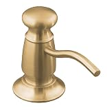 41hejqtUXeL. SL160  KOHLER K 1894 C BV Soap or Lotion Dispenser with Traditional Design (Clam Shell Packed), Vibrant Brushed Bronze