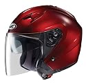 HJC IS-33 Motorcycle Helmet, Wine Medium