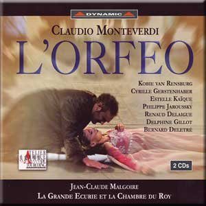 CD-Charts  Music : Claudio Monteverdi - L'Orfeo - Jean-Claude Malgoire (2 CD Set)