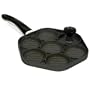 Norpro Nonstick Cast Aluminum Mini Burgers Sliders Grill Pan with Nonstick Press