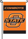 Oklahoma State Cowboys 2-Sided Garden Flag Set W/ #11213 Garden Pole - NCAA