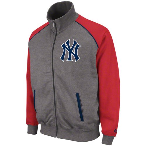 New York Yankees Granite Legendary Full-Zip Track Jacket