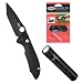 Benchmade 14410 HK Tanto BT2 Coated Plain Edge Folding Knife Bundle