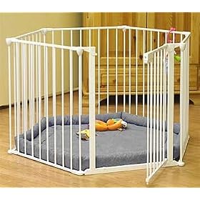 BabyDan Babyden Playpen with mat - Silver