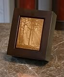 Woodland Sunbeams Lithophane Shadow Box Wood